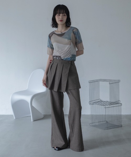 VACANCY(ヴァカンシー)の「アシンメトリートングサンダル(サンダル・レディース・ブラック/シルバー・LARGE/MEDIUM)」の20枚目の写真