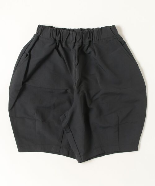 HARVESTY（ハーベスティ）の「HARVESTY / ハーベスティ EASY CIRCUS SHORTS NYLON TUSSAH ナイロンタッサー ショートサーカスパンツ（その他パンツ・レディース・アイボリー/チャコールグレー・1/2）」の2枚目の写真