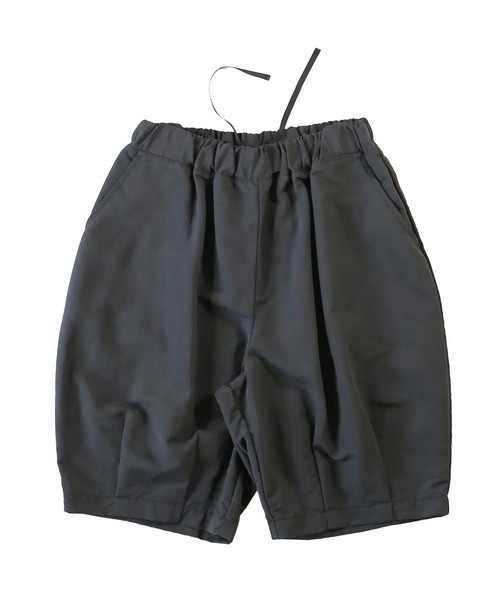 HARVESTY(ハーベスティ)の「HARVESTY / ハーベスティ EASY CIRCUS SHORTS NYLON TUSSAH ナイロンタッサー ショートサーカスパンツ(その他パンツ・レディース・アイボリー/チャコールグレー/ピンク・1/2)」の15枚目の写真