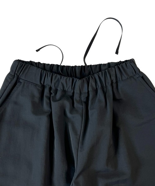 HARVESTY(ハーベスティ)の「HARVESTY / ハーベスティ EASY CIRCUS SHORTS NYLON TUSSAH ナイロンタッサー ショートサーカスパンツ(その他パンツ・レディース・アイボリー/チャコールグレー/ピンク・1/2)」の16枚目の写真