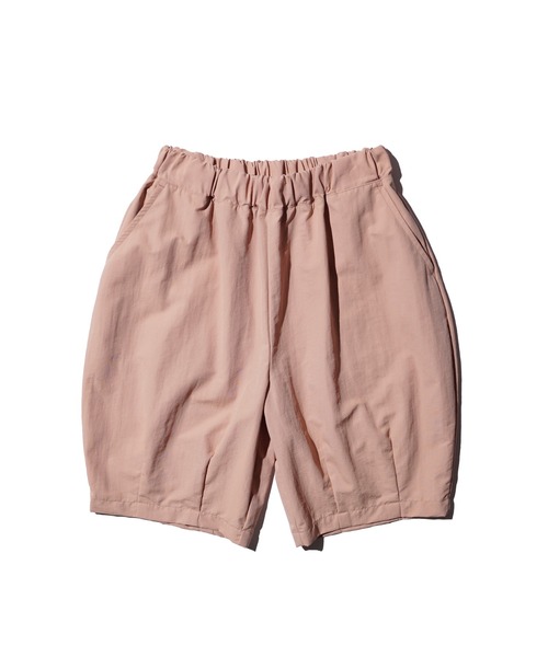 HARVESTY(ハーベスティ)の「HARVESTY / ハーベスティ EASY CIRCUS SHORTS NYLON TUSSAH ナイロンタッサー ショートサーカスパンツ(その他パンツ・レディース・アイボリー/チャコールグレー/ピンク・1/2)」の17枚目の写真