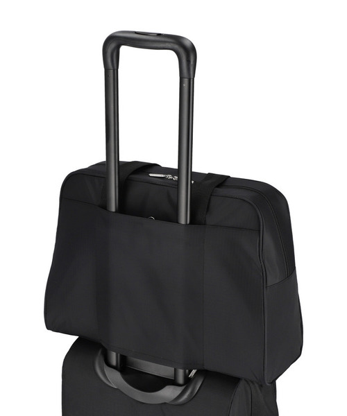 LeSportsac(レスポートサック)の「SMALL CARRYALL DUFFLE ブラックシャイン(ボストンバッグ・レディース・ブラック・FREE)」の10枚目の写真