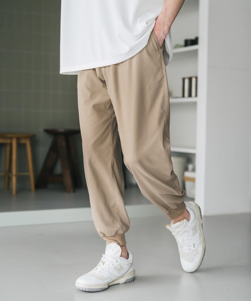 Rocky Monroe(ロッキーモンロー)の「接触冷感 多機能ストレッチクロップドイージージョガーパンツ(その他パンツ・メンズ・グレー/ブラック/ブルーグレー/ブルーグリーン/カーキ/サックスブルー/ベージュ/ネイビー/チャコール/インディゴブルー/ブラウン/オフホワイト・XL/M/XXL/L/S)」の7枚目の写真