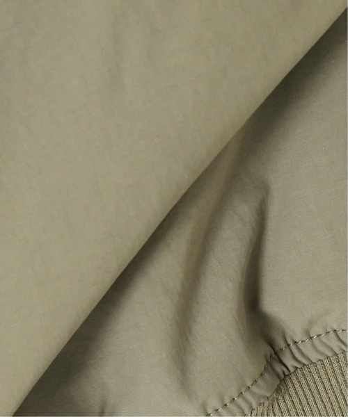 JOURNAL STANDARD relume（ジャーナルスタンダード　レリューム）の「《追加》［手洗い可］ウォッシャブルナイロンダブルジップMA-1（MA-1・レディース・オリーブ/ネイビー/ライトグレー・FREE）」の16枚目の写真