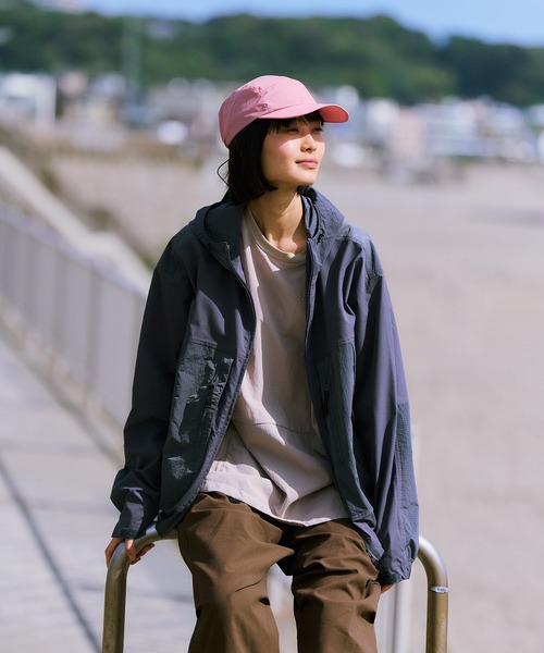Snow Peak(スノーピーク)の「Snow Peak / Insect Shield Jacket インセクトシールドジャケット(ナイロンジャケット・メンズ・グレイッシュベージュ/ブラウン/チャコール・S/M/L)」の15枚目の写真