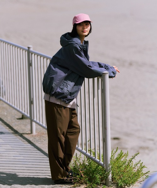 Snow Peak(スノーピーク)の「Snow Peak / Insect Shield Jacket インセクトシールドジャケット(ナイロンジャケット・メンズ・グレイッシュベージュ/ブラウン/チャコール・S/M/L)」の8枚目の写真