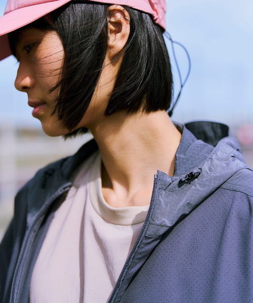 Snow Peak(スノーピーク)の「Snow Peak / Insect Shield Jacket インセクトシールドジャケット(ナイロンジャケット・メンズ・グレイッシュベージュ/ブラウン/チャコール・S/M/L)」の16枚目の写真