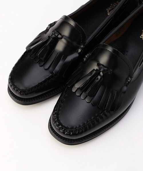 FREAK'S STORE(フリークスストア)の「G.H.BASS/ジーエイチバス WEEJUN II Esther Kiltie/エスター キルト(ローファー・レディース・ワインレッド/ブラック・6.5/7.5/7)」の7枚目の写真