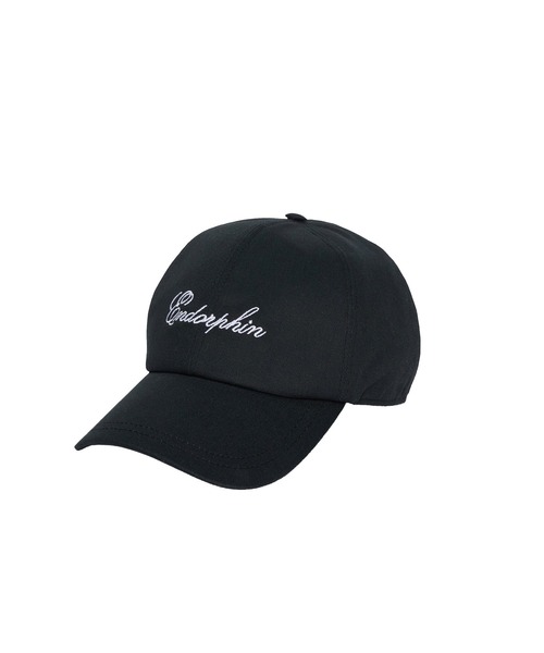 MSGM(エムエスジーエム)の「"ENDORPHIN" エンブロイダリー ベースボールキャップ(キャップ・メンズ・ブラック・FREE)」の1枚目の写真