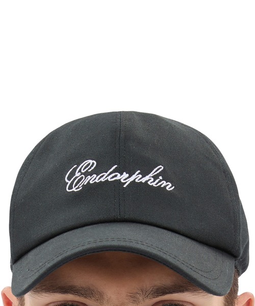 MSGM(エムエスジーエム)の「"ENDORPHIN" エンブロイダリー ベースボールキャップ(キャップ・メンズ・ブラック・FREE)」の5枚目の写真