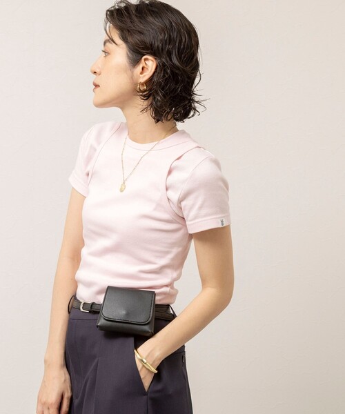 NOLLEY’S(ノーリーズ)の「【MAQWEL/マクウェル】ウォッシャブルCOTTON RIB タンクトップ(タンクトップ・レディース・ネイビー/ライトグレー/ベビーピンク/オフホワイト・FREE)」の15枚目の写真