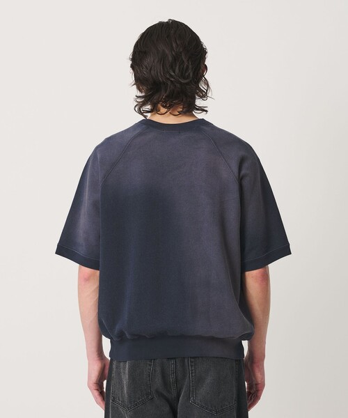 BEAUTY&YOUTH UNITED ARROWS(ビューティーアンドユースユナイテッドアローズ)の「サンフェード ショートスリーブ スウェット(Tシャツ/カットソー・メンズ・ダークグレー/ネイビー・M/L/S/XL)」の6枚目の写真