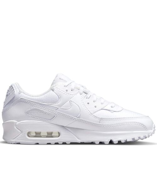 NIKE(ナイキ)の「ナイキ エア マックス 90 プレミアム ウィメンズシューズ / Nike Air Max 90 Premium Women's Shoes DH0569-100 White(スニーカー・レディース・ホワイト・22.5/26/25.5/22/25/24.5/24/23.5/23)」の3枚目の写真