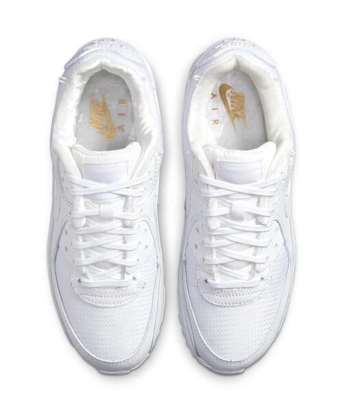 NIKE(ナイキ)の「ナイキ エア マックス 90 プレミアム ウィメンズシューズ / Nike Air Max 90 Premium Women's Shoes DH0569-100 White(スニーカー・レディース・ホワイト・22.5/26/25.5/22/25/24.5/24/23.5/23)」の4枚目の写真