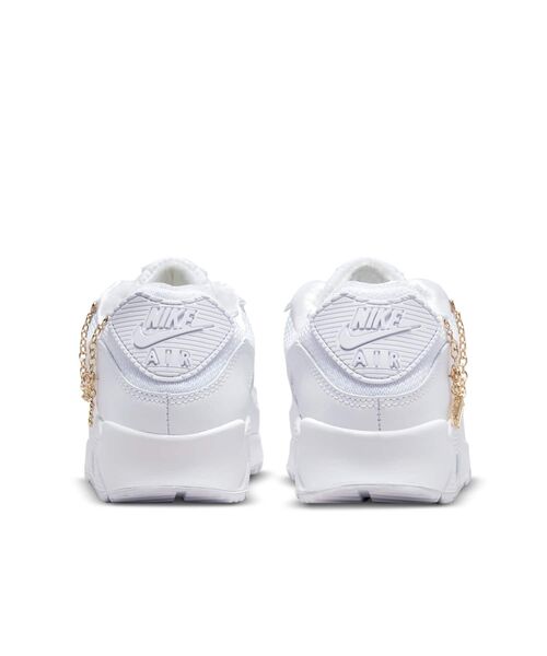 NIKE(ナイキ)の「ナイキ エア マックス 90 プレミアム ウィメンズシューズ / Nike Air Max 90 Premium Women's Shoes DH0569-100 White(スニーカー・レディース・ホワイト・22.5/26/25.5/22/25/24.5/24/23.5/23)」の6枚目の写真