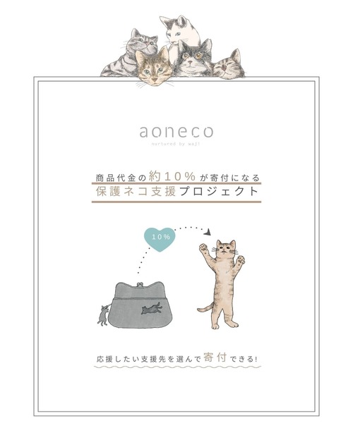 aoneco(アオネコ)の「aoneco ネコ足 リュック(バックパック/リュック・レディース・グリーン系その他/ネイビー・FREE)」の4枚目の写真