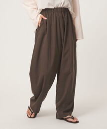 green label relaxing | 【WEB限定】<at ease>カーブ パンツ マシンウォッシャブル ストレッチ UVカット(その他パンツ)