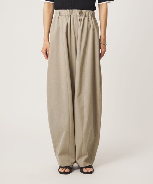 green label relaxing(グリーンレーベルリラクシング)の「【WEB限定】<at ease>カーブ パンツ マシンウォッシャブル ストレッチ UVカット(その他パンツ・レディース・ブラック/ダークブラウン/ベージュ・36/SHORT/40/38/TALL)」の18枚目の写真