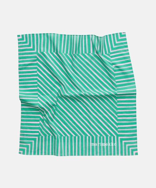 marimekko(マリメッコ)の「【kioski】Astrilli Piccolo scarf(ストール/ショール・レディース・ブルー/マルチ/グリーン・FREE)」の6枚目の写真