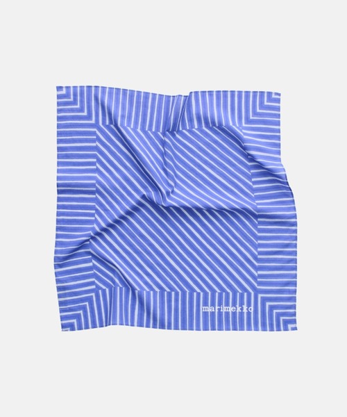 marimekko(マリメッコ)の「【kioski】Astrilli Piccolo scarf(ストール/ショール・レディース・ブルー/マルチ/グリーン・FREE)」の9枚目の写真