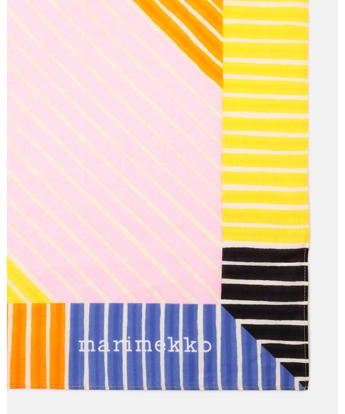marimekko(マリメッコ)の「【kioski】Astrilli Piccolo scarf(ストール/ショール・レディース・ブルー/マルチ/グリーン・FREE)」の18枚目の写真