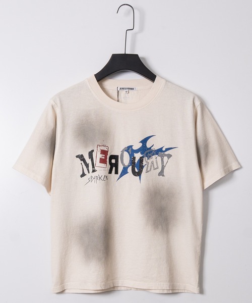 JOHN'S CLOSET(ジョンズクローゼット)の「【13】ロゴプリントTシャツ ピグメント/カモフラ(Tシャツ/カットソー・メンズ・ブラック/アイボリー/カーキ・SMALL/LARGE/MEDIUM)」の9枚目の写真