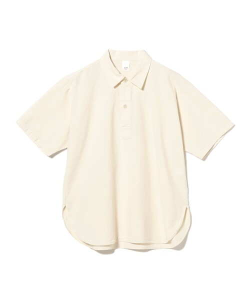 BEAMS(ビームス)の「ミリタリー プルオーバー シャツ 【ワイドフィット】(シャツ/ブラウス・メンズ・ナチュラル/ネイビー/オリーブ・M/S/L/XL)」の7枚目の写真