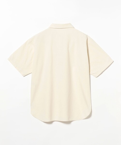 BEAMS(ビームス)の「ミリタリー プルオーバー シャツ 【ワイドフィット】(シャツ/ブラウス・メンズ・ナチュラル/ネイビー/オリーブ・M/S/L/XL)」の8枚目の写真