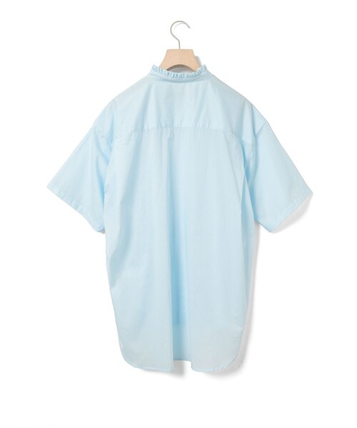 MidiUmi(ミディウミ)の「MidiUmi フリルワイドシャツ(シャツ/ブラウス・レディース・ブラック/ライトブルー/オフホワイト・FREE)」の20枚目の写真