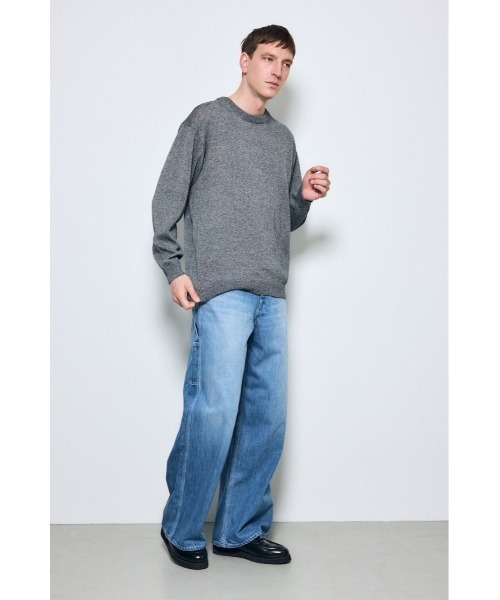 AZUL by moussy(アズールバイマウジー)の「ペインターデニム(デニムパンツ・メンズ・オフホワイト/ライトブルー・MEDIUM/SMALL/LARGE)」の17枚目の写真