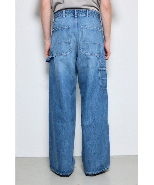 AZUL by moussy(アズールバイマウジー)の「ペインターデニム(デニムパンツ・メンズ・オフホワイト/ライトブルー・MEDIUM/SMALL/LARGE)」の20枚目の写真