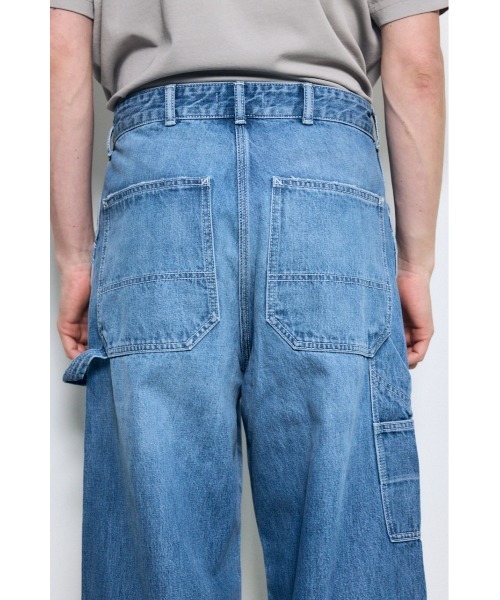 AZUL by moussy(アズールバイマウジー)の「ペインターデニム(デニムパンツ・メンズ・オフホワイト/ライトブルー・MEDIUM/SMALL/LARGE)」の22枚目の写真