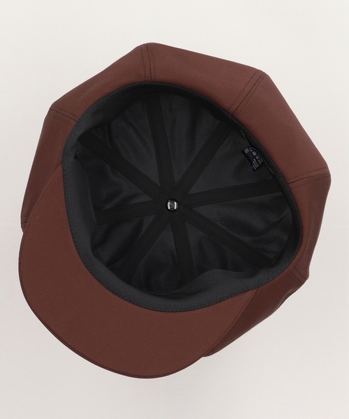 CA4LA(カシラ)の「CHIC BIG CAS RC(キャスケット・メンズ・ブラウン/ブラック・ONESIZE)」の6枚目の写真