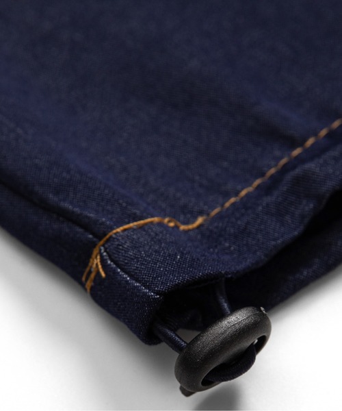 LA POMME petit(ラポミ・プチ)の「Frill Design Denim Cami Set Up(セットアップ・レディース・ブルー・SMALL/MEDIUM/LARGE)」の7枚目の写真