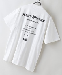 【RAGGED MOUNTAIN/ラギットマウンテン】【背中で見せるバックプリント】ALITON/アリトン ビッグT バックプリントTシャツ ルーズシルエット ストリート アウトドア 綿100%