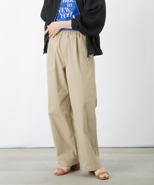 LUCA/LADY LUCK LUCA（ルカ/レディラックルカ）の「LC/LLL ウエストゴムパンツ/コットンナイロンイージーパンツ（その他パンツ・レディース・グレー/カーキ/ベージュ・FREE）」の17枚目の写真
