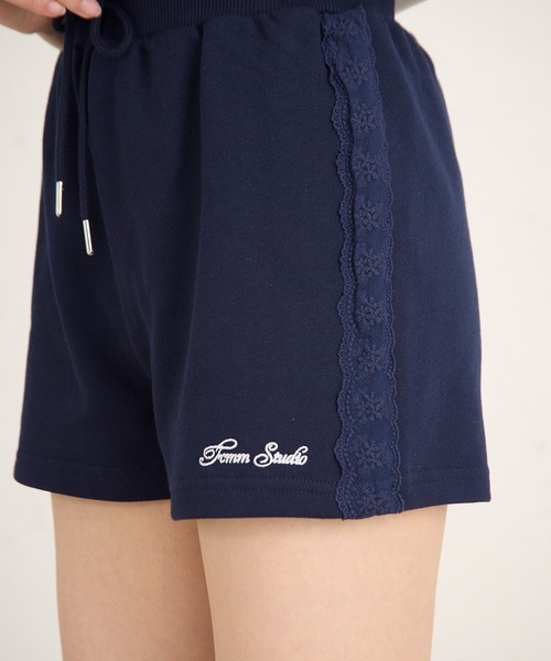 FCMM(エフシーエムエム)の「SWEAT SHORT PT/スウェットショートパンツ(スウェットパンツ・レディース・ネイビー/グレー/ピンク・MEDIUM/SMALL)」の1枚目の写真
