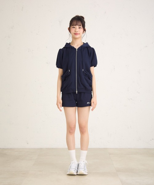 FCMM(エフシーエムエム)の「SWEAT SHORT PT/スウェットショートパンツ(スウェットパンツ・レディース・ネイビー/グレー/ピンク・MEDIUM/SMALL)」の7枚目の写真