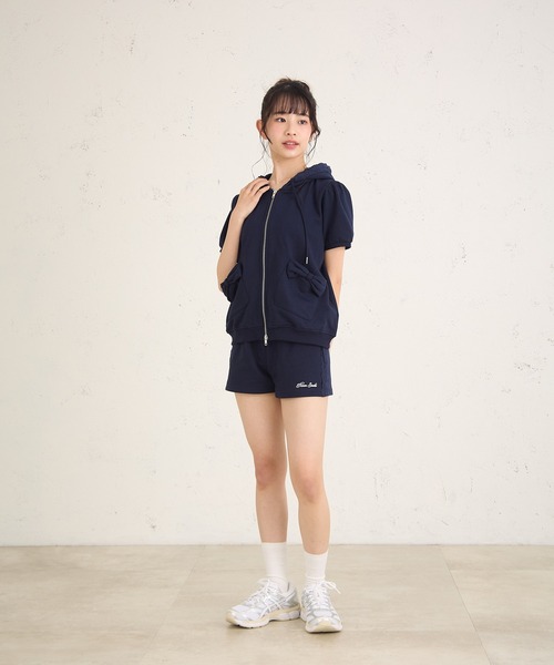 FCMM(エフシーエムエム)の「SWEAT SHORT PT/スウェットショートパンツ(スウェットパンツ・レディース・ネイビー/グレー/ピンク・MEDIUM/SMALL)」の9枚目の写真