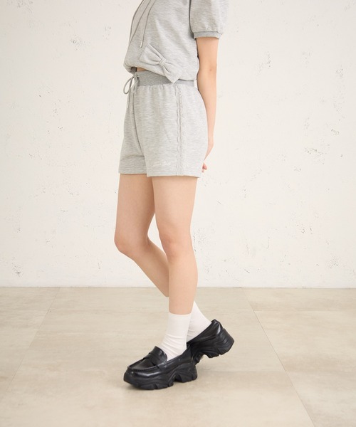 FCMM(エフシーエムエム)の「SWEAT SHORT PT/スウェットショートパンツ(スウェットパンツ・レディース・ネイビー/グレー/ピンク・MEDIUM/SMALL)」の10枚目の写真
