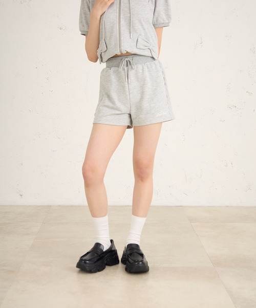 FCMM(エフシーエムエム)の「SWEAT SHORT PT/スウェットショートパンツ(スウェットパンツ・レディース・ネイビー/グレー/ピンク・MEDIUM/SMALL)」の11枚目の写真
