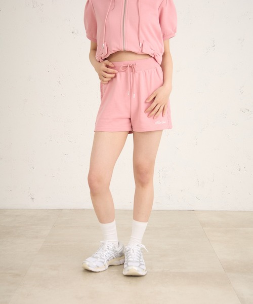 FCMM(エフシーエムエム)の「SWEAT SHORT PT/スウェットショートパンツ(スウェットパンツ・レディース・ネイビー/グレー/ピンク・MEDIUM/SMALL)」の15枚目の写真