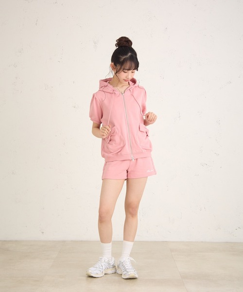 FCMM(エフシーエムエム)の「SWEAT SHORT PT/スウェットショートパンツ(スウェットパンツ・レディース・ネイビー/グレー/ピンク・MEDIUM/SMALL)」の22枚目の写真