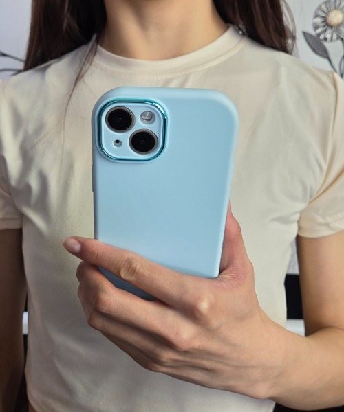 ★ラストセール★スマホカバー セール】マット さらさら素材 メタリック / TPU スマホカバー iPhone