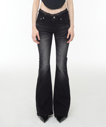 ROCKCAKE（ロックケーキ）の「Nova Bootcut Jeans - Black（デニムパンツ）」