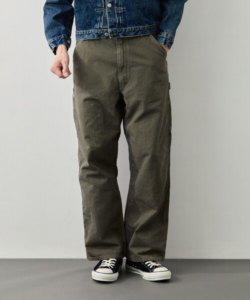 orSlow(オアスロウ)の「【orSlow/オアスロウ】DADS FIT OXFORD PAINTER PANTS(カーゴパンツ・メンズ・ブラック/グリーン/ブラウン・L/M/S/XS)」の11枚目の写真