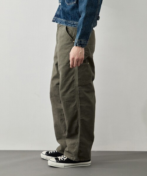 orSlow(オアスロウ)の「【orSlow/オアスロウ】DADS FIT OXFORD PAINTER PANTS(カーゴパンツ・メンズ・ブラック/グリーン/ブラウン・L/M/S/XS)」の12枚目の写真