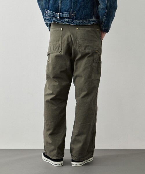 orSlow(オアスロウ)の「【orSlow/オアスロウ】DADS FIT OXFORD PAINTER PANTS(カーゴパンツ・メンズ・ブラック/グリーン/ブラウン・L/M/S/XS)」の13枚目の写真