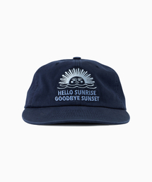 HELLO SUNRISE（ハローサンライズ）の「90s Logo 6Panel Cap_Deep Navy（キャップ）」