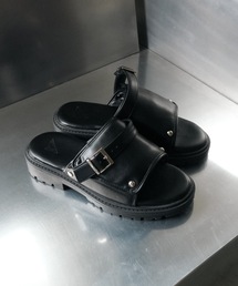 cii（シー）の「【UNISEX】2WAY Overlap Slide Sandal / オーバーラップスライドサンダル（サンダル）」